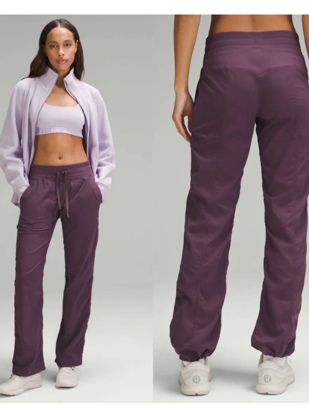 Lululemon dance studio pants - grape thistle